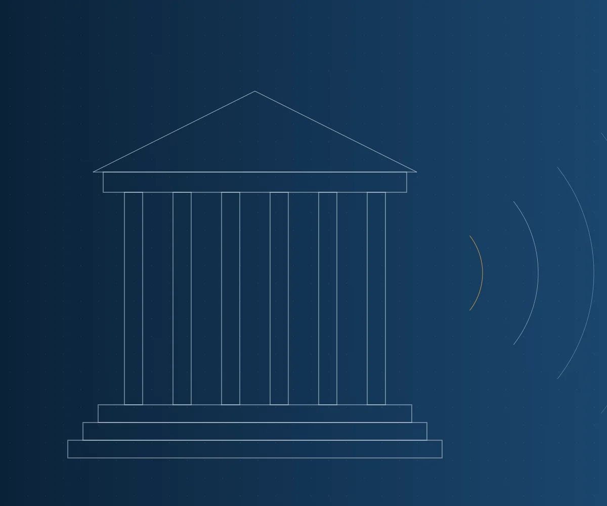 Ilustración: institución que proyecta su mensaje